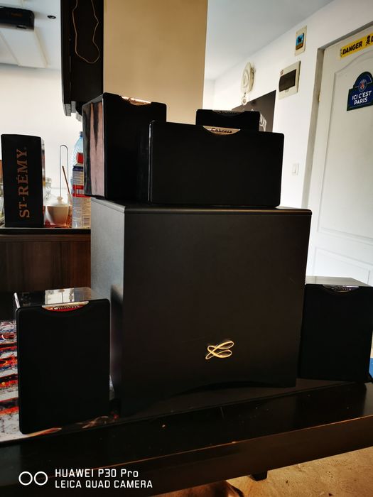 Home cinema 5.1 Cabasse Fidji Laque Noir
