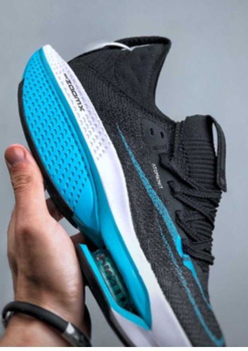 Нови мъжки маратонки Nike Air Zoom Alphafly next 2 black/blue/white