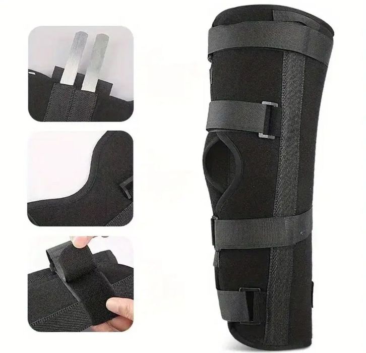 НОВА ортеза / шина за коляно – за стабилизация и обездвижване