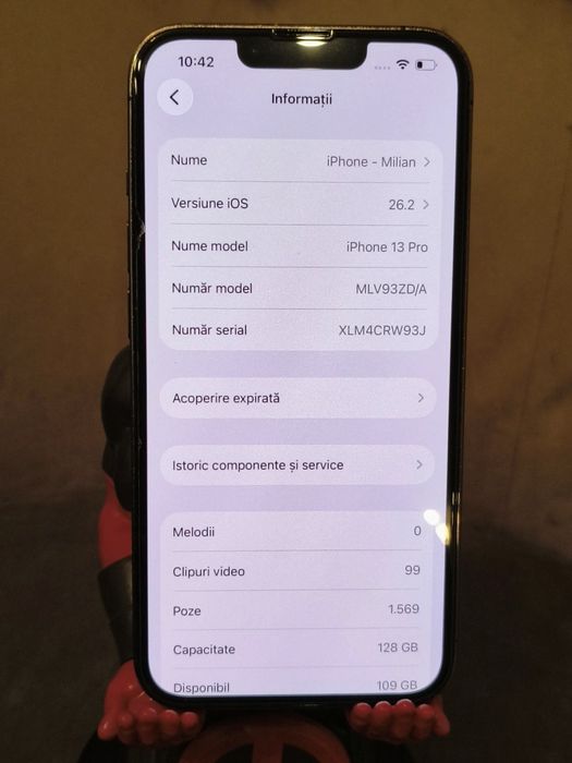 iPhone 13 pro 128GB Silver