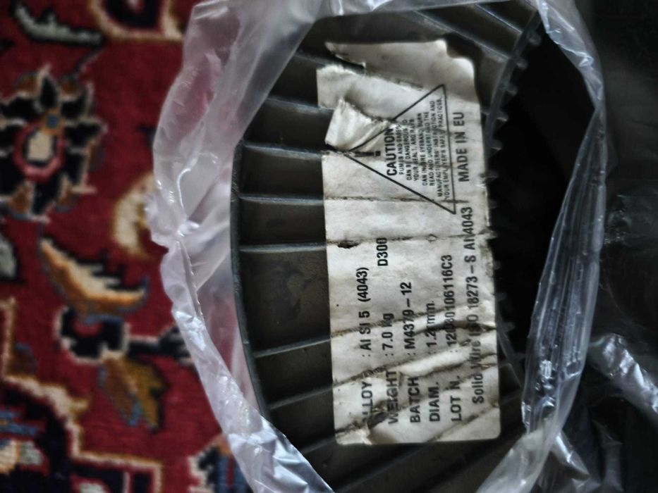 Sarma sudura aluminiu AlMg5, 1.2mm, MIG-MAG, rola 7kg D300
