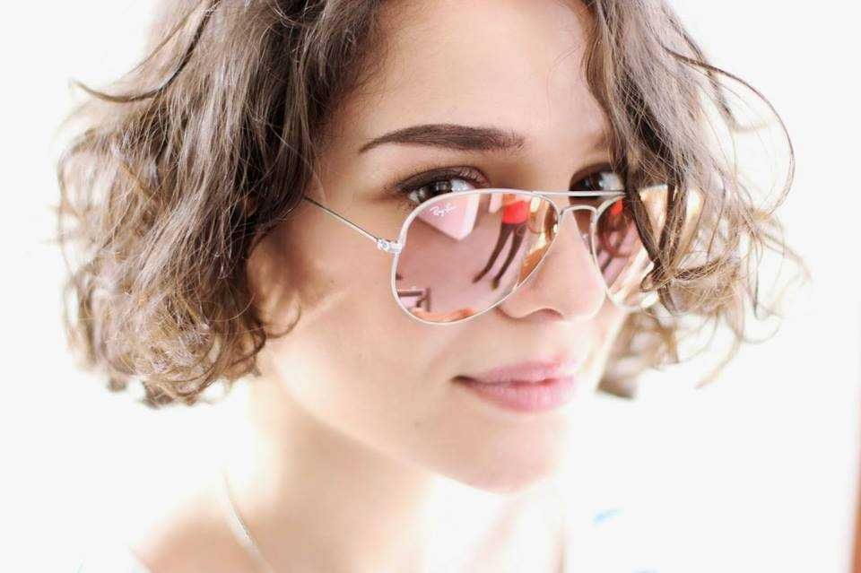 Ochelari de soare Ray Ban Aviator RB 3025  Lentila roz semi-oglinda