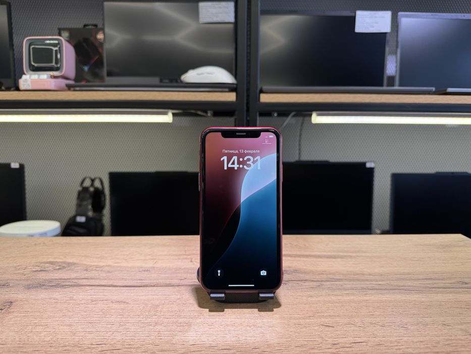 iPhone XR, Red, 64 GB, АКБ77%, Face ID, 777/A10