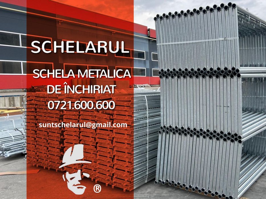 Schela metalica clasica  de inchiriat! Schela mobila, ingusta