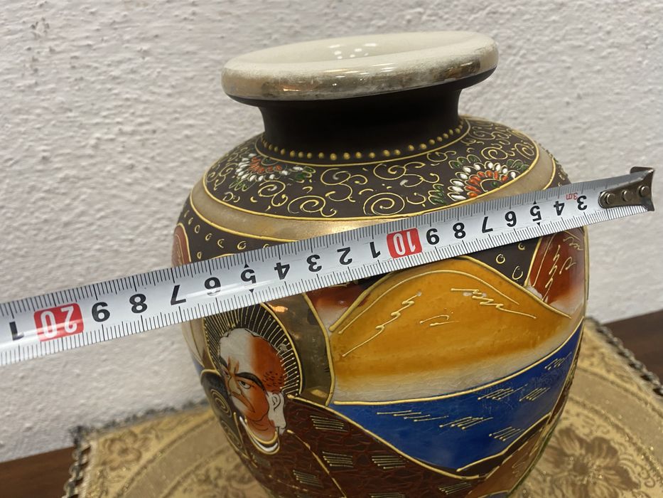 Японска ваза от порцелан сацума 1920 г