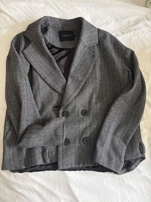 Късо Палто Карирано