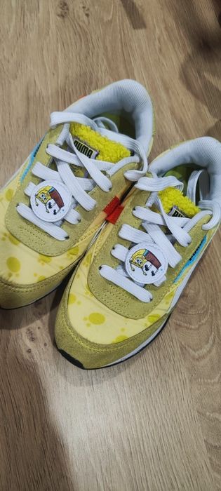 Маратонки Пума Спонджбоб жълти