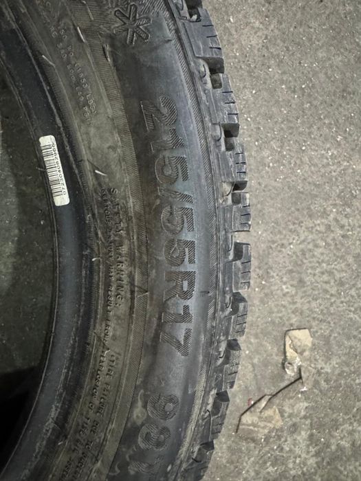 Зимняя резина шипы