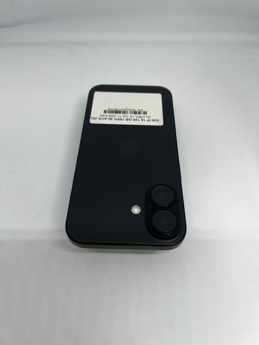 16 128 gb 100% black