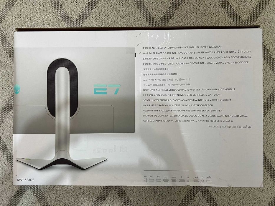 Monitor Alienware AW2723DF 2K 280Hz 27" nou