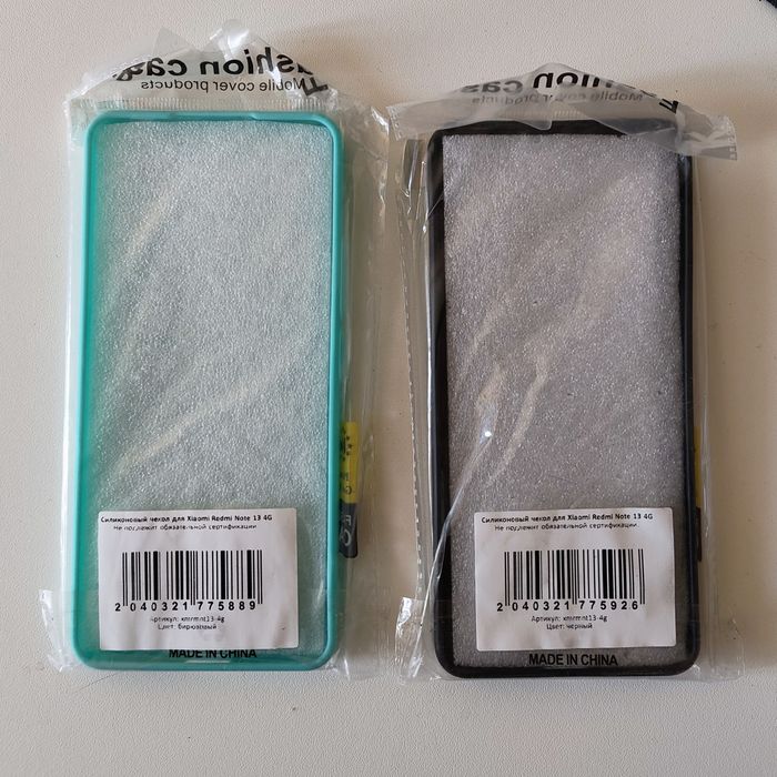 Чехол Redmi Note 13, 2 шт