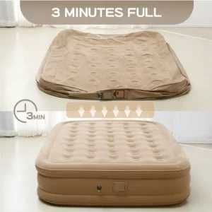 Надуваем матрак 200\150\40см.