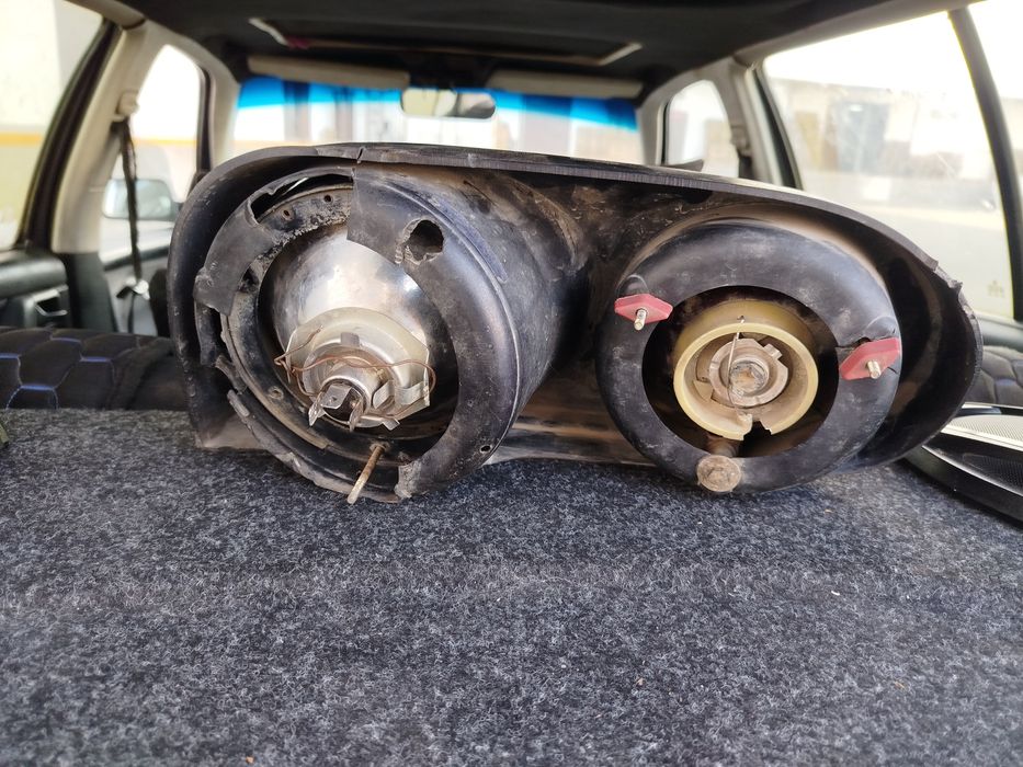 Фары ABT на golf 3