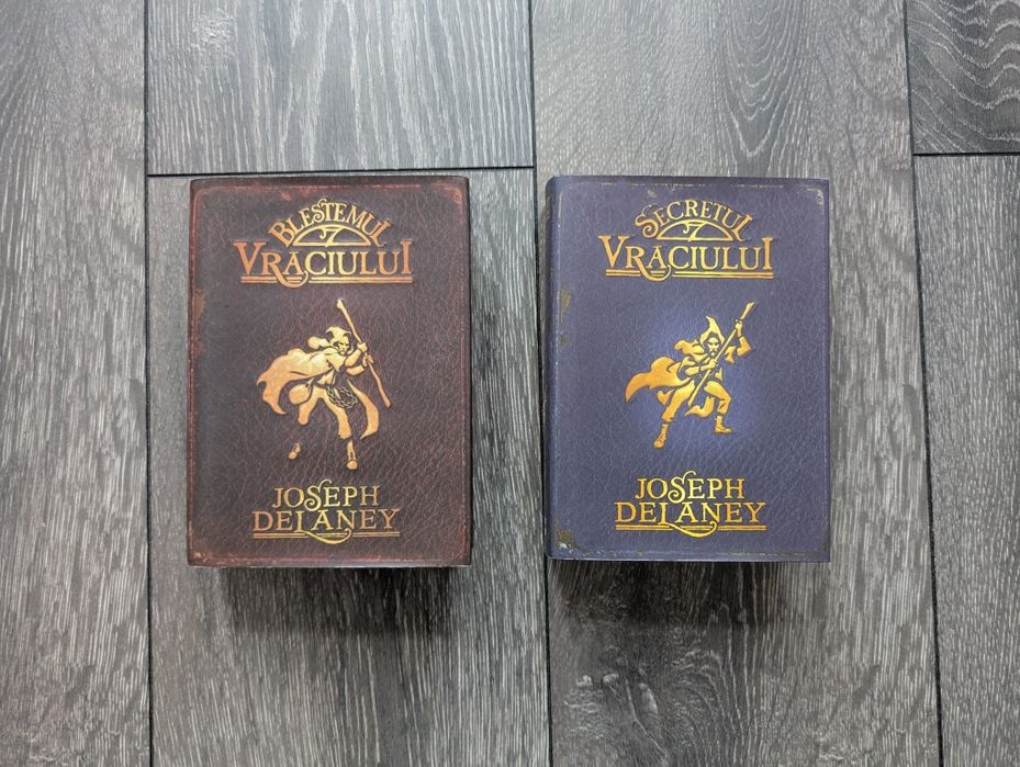 Joseph Delaney: Blestemul Vraciului, Secretul Vraciului - 40 lei bucat