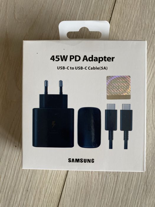 Incarcator Samsung 45W plus cablu type c nou