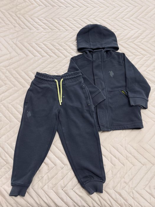 US POLO Детски комплект екип + второ горнище 98-104