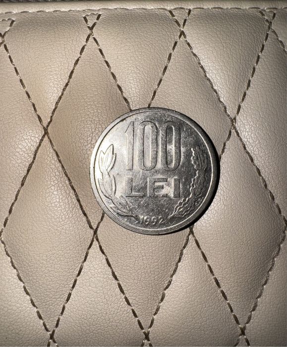 Moneda 100 lei 1992 Mihai Viteazu