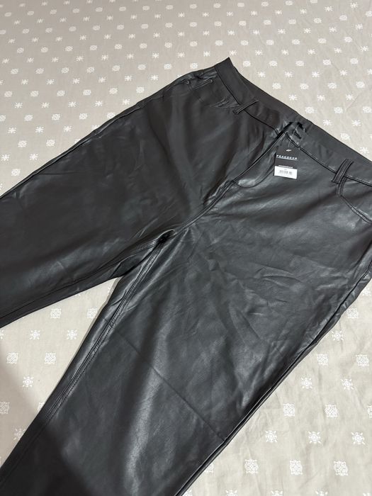 Pantaloni piele Peacocks XL