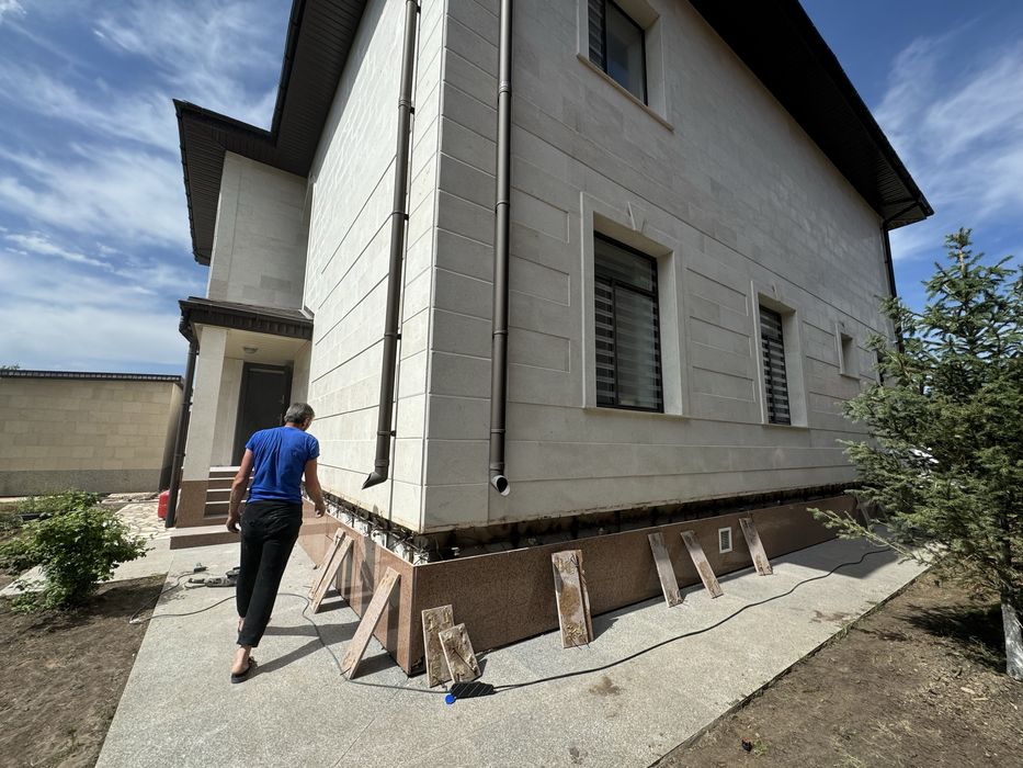 Ремонт фасада лестниц