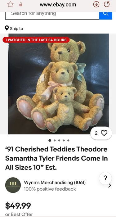Colectie Cherished Teddies