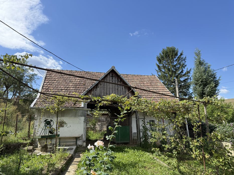 Casa complet utilata plus sura si 2500mp teren in Comuna Jidvei, Sat Feisa, Jud. Alba