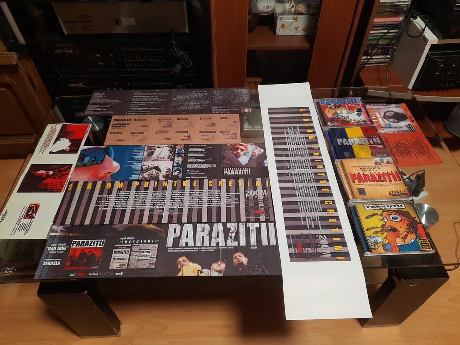 Parazitii cd-uri audio