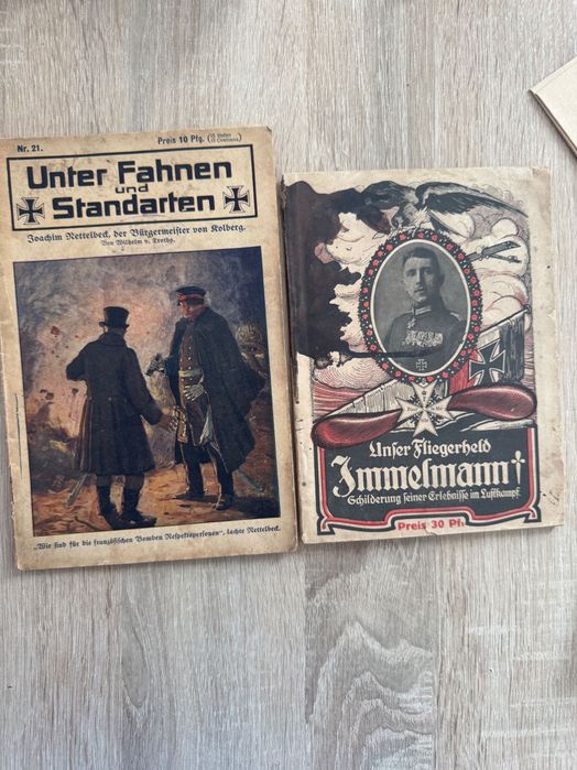 Set 2 reviste/broșuri istorice Germane Primul Război Mondial 1914-1916
