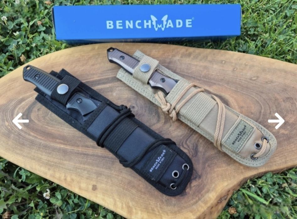 Тактически нож Benchmade Nimravus 140BKSN с текстилна кания,два цвята