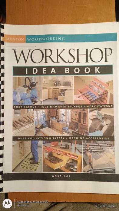 Reviste despre organizarea unui atelier pentru prelucrarea lemnului