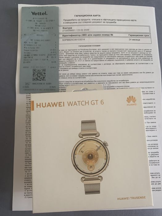 Нов Huawei watch GT 6