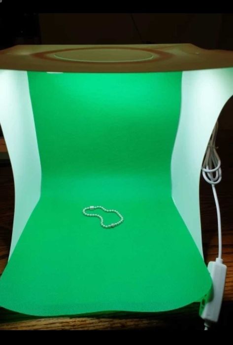 Кутия за снимки led осветление продуктова фотография softbox photo box