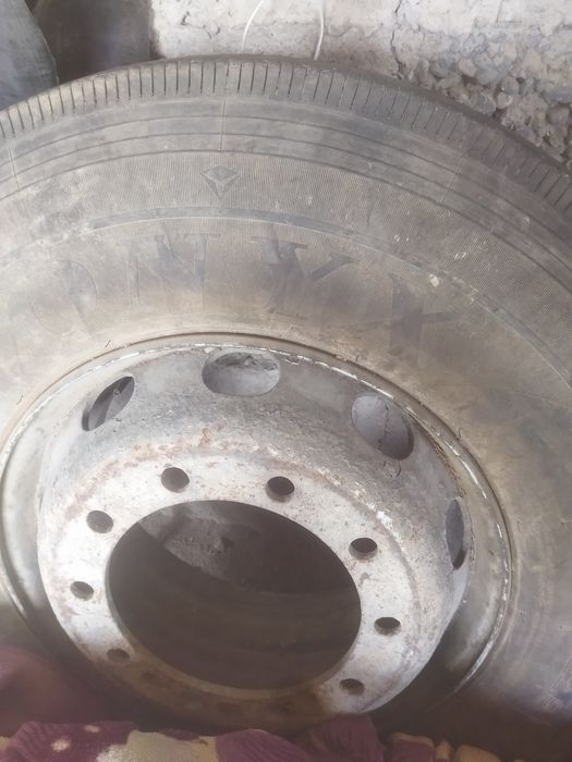 Балон с диском, накаченый