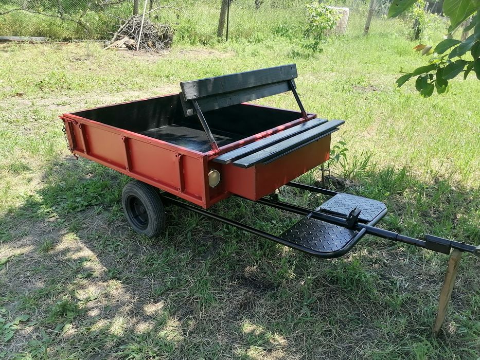 Ремарке за мотофреза със спирачки