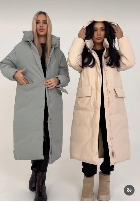 Пуховик зима женский