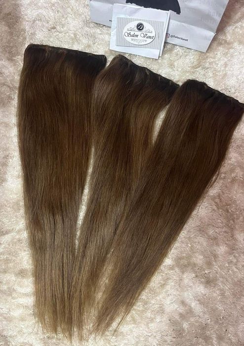 Естествена коса на треси