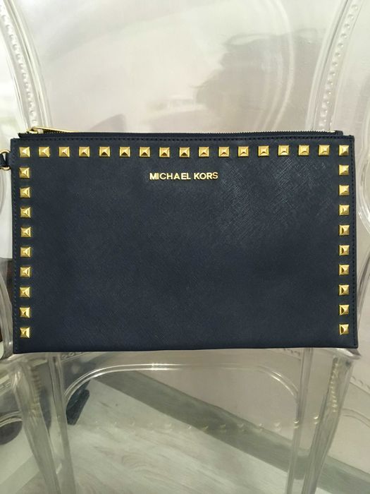 Michael Kors клъч естествена кожа