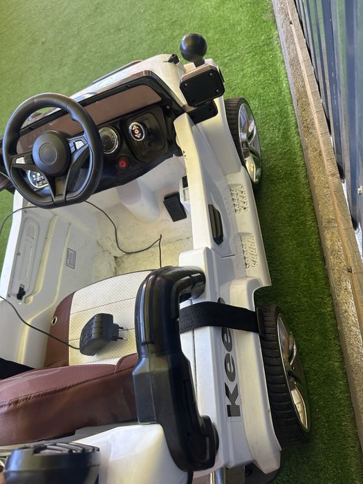 Детский машинка белый цвет