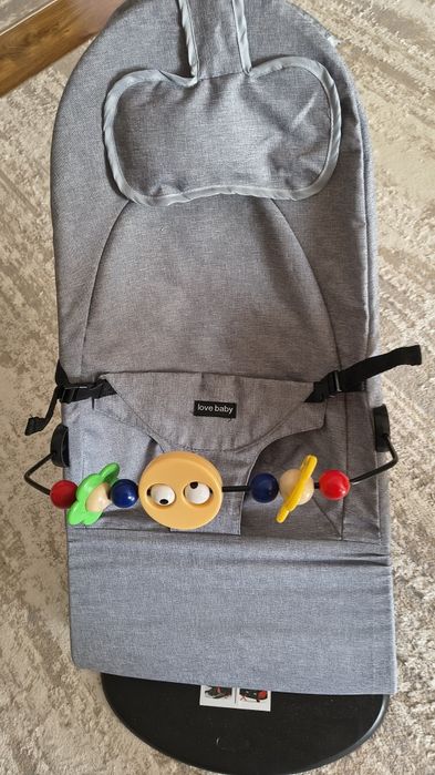 Vand Balansoar Bebe Leagan Inclinare 3 Trepte - Reglabil, Pliabil, Mo