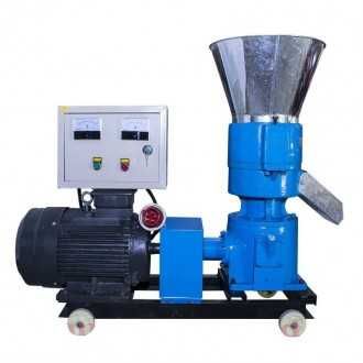 Granulator furaje KL 400 cu 3 matrite, motor inclus 30 kW NOU Garanție