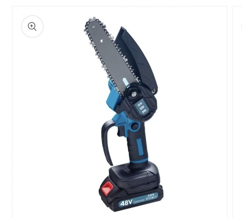 Drujbă Electrică Multifuncțională 550W, 48V – Compactă, Ergonomică, Fără Fir