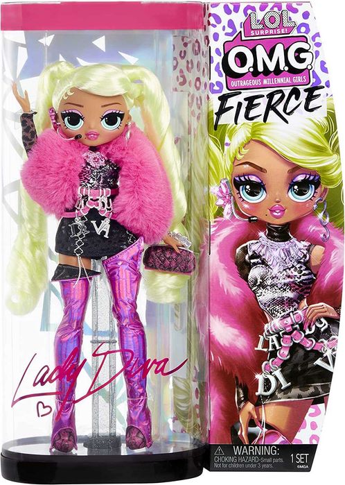 Оригинална кукла LOL Surprise OMG Fierce Lady Diva Swag аксесоари 29см