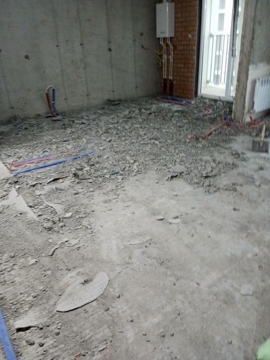 Demontaj  uy buzish Remonga tayyorlash