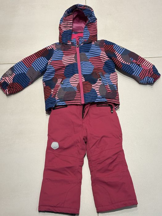 Детски дрехи за ски - яке, грейка (гащеризон), ръкавици
