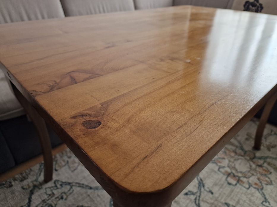Masa de bucatarie - 4 pers. - noua, din lemn masiv de paltin