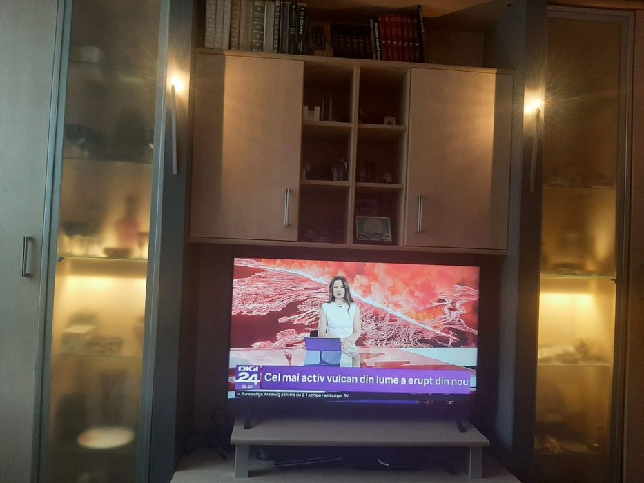 Mobila / bibliotecă de living premium, import Germania