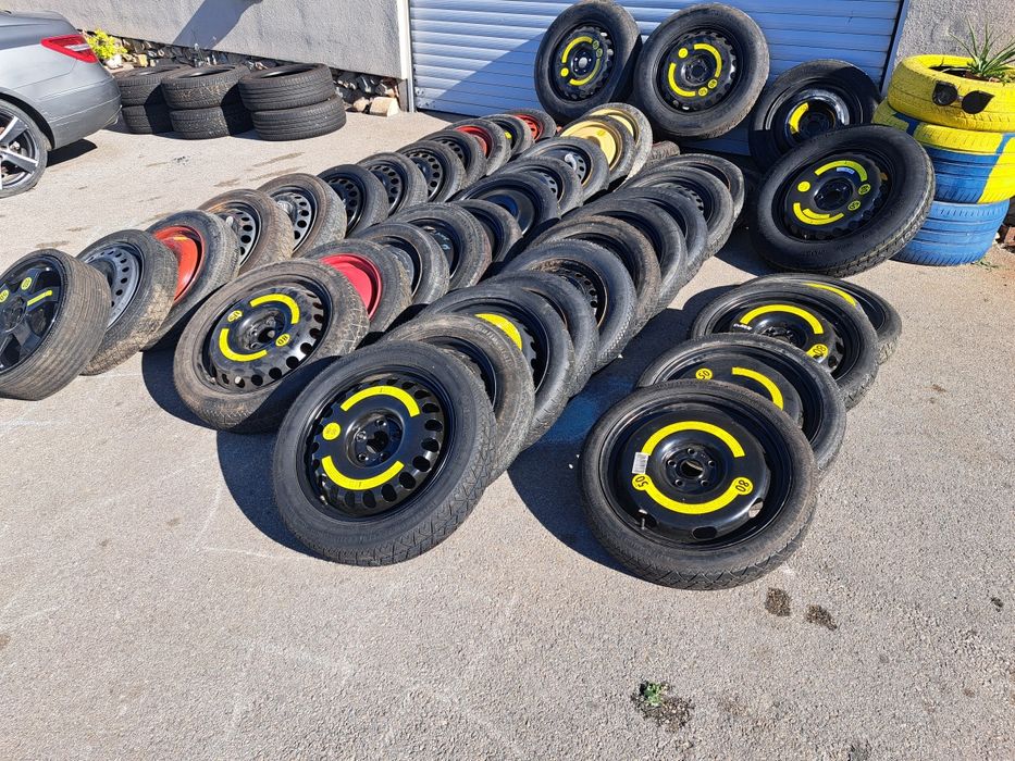 Резервна гума, патерица, патерици 5х112/16 17 18 5х100 4х100 4х108 5х1