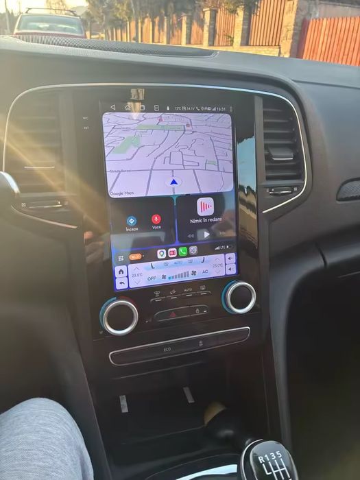 Navigatie Android 15 Renault Megane 4 / Talisman Tip Tesla | QLED | CarPlay Wireless | DSP