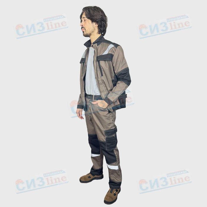 Костюм рабочий коричневый