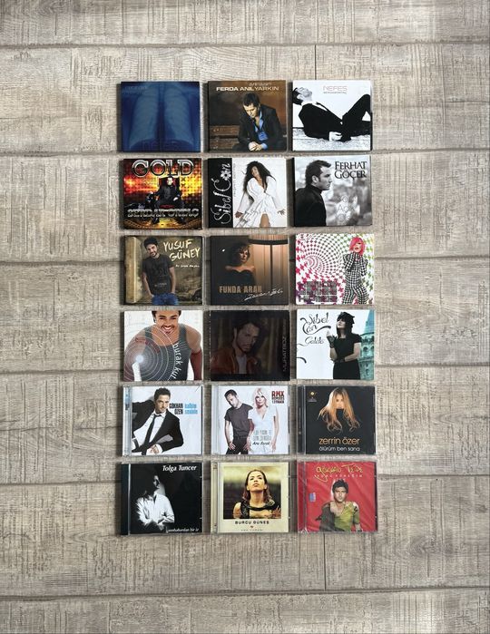 Lot 18 cd-uri cu muzica dance turceasca