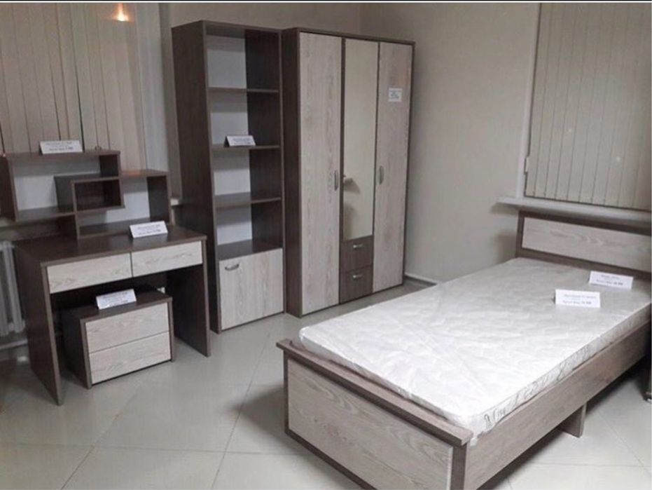 Кровать+матрас 90/200 см